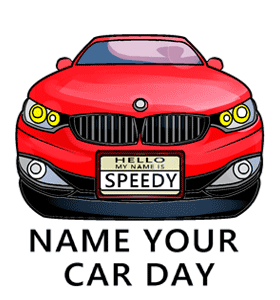 Name Your Car Day