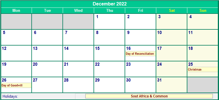december-2022-south-africa-calendar-with-holidays-for-printing-image