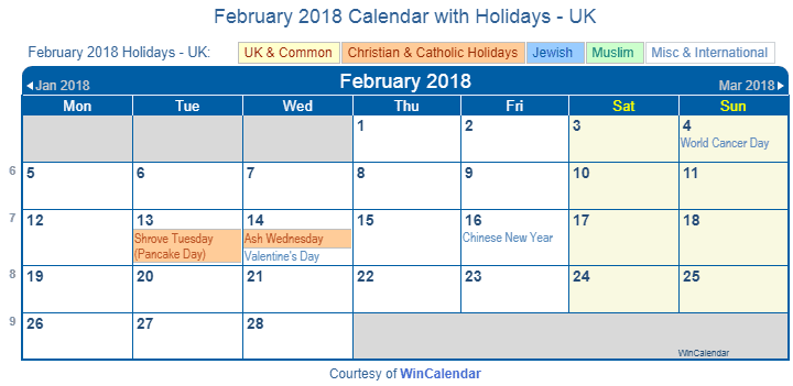 print-friendly-february-2018-uk-calendar-for-printing