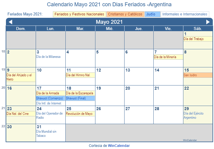 calendario mayo 2021 argentina Calendario Mayo 2021 Para Imprimir Argentina calendario mayo 2021 argentina