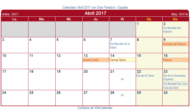 abril, 2017