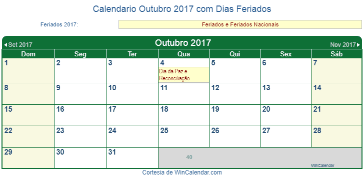 outubro, 2017