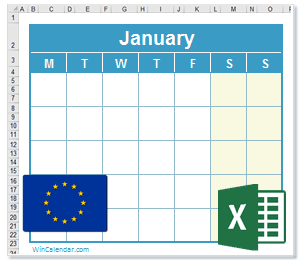 15 Excel Calendar With Eu Holidays