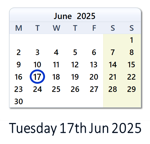 17 June 2025: History, News, Top X Posts & Day Info - AU