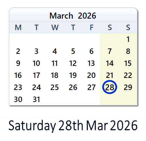 28 March 2026: History, News, Top X Posts & Day Info - IN
