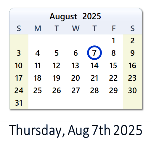 7 August 2025: History, News, Top X Posts & Day Info - ZA