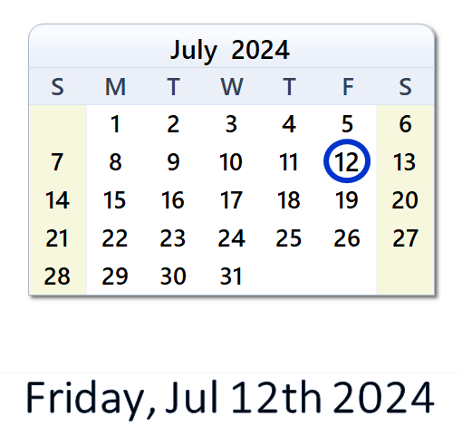 12 July 2024: History, News, Top X Posts & Day Info - ZA