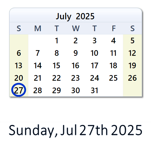 27 July 2025: History, News, Top X Posts & Day Info - ZA