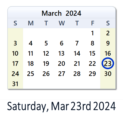 23 March 2024: History, News, Top X Posts & Day Info - ZA