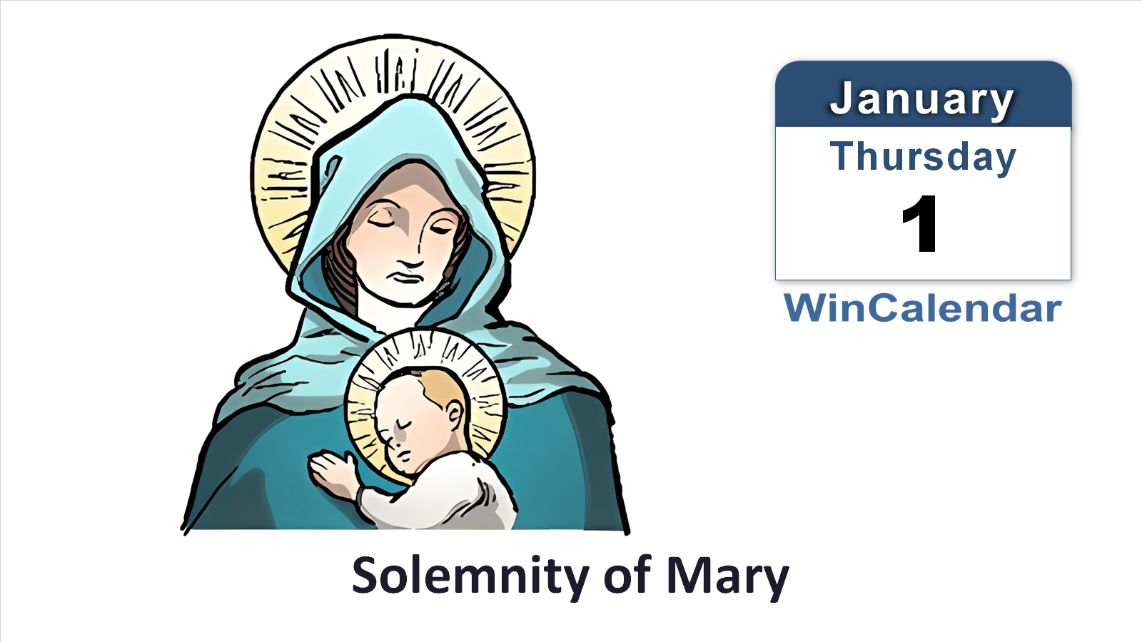 Solemnity of Mary in the US - Thursday, January 1, 2026