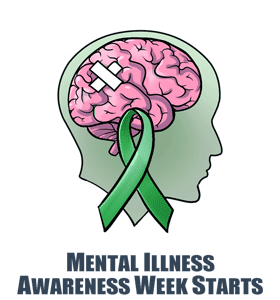 Mental Illness Awareness Week Starts