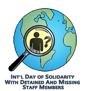 International Day of Solidarity with Detained and Missing Staff Members