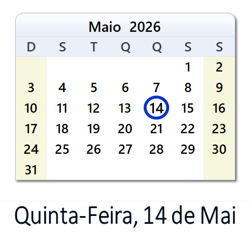 O Que Aconteceu em 14 de Mai de 2026 no Brasil? | WinCalendar