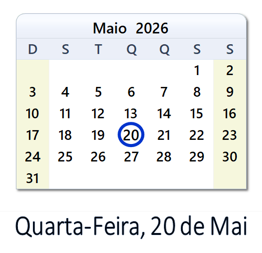 O Que Aconteceu em 20 de Mai de 2026 no Brasil? | WinCalendar