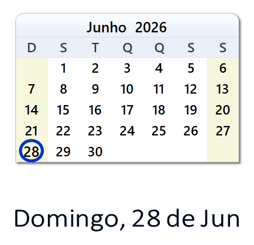 O Que Aconteceu em 28 de Jun de 2026 no Brasil? | WinCalendar