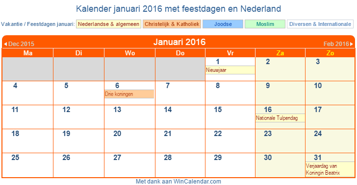 Kalender 2015 Jaarkalender En Maandkalender 2015 Met Weeknummers En Feestdagen